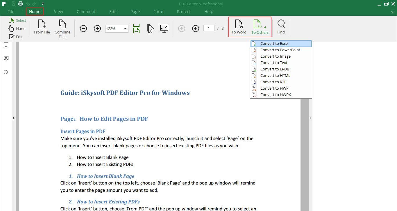Convert pdf to word document windows 10